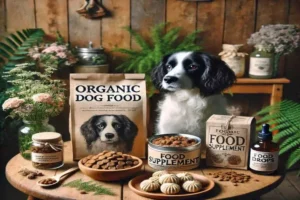 produits naturels pour les soins et l'alimentation du chien